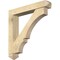 Ekena Millwork Balboa Arts and Crafts Rough Sawn Bracket w/ Offset Brace, Douglas Fir, 6"W x 34"D x 34"H BKT0604X34X34BOA03RDF - alternate 1